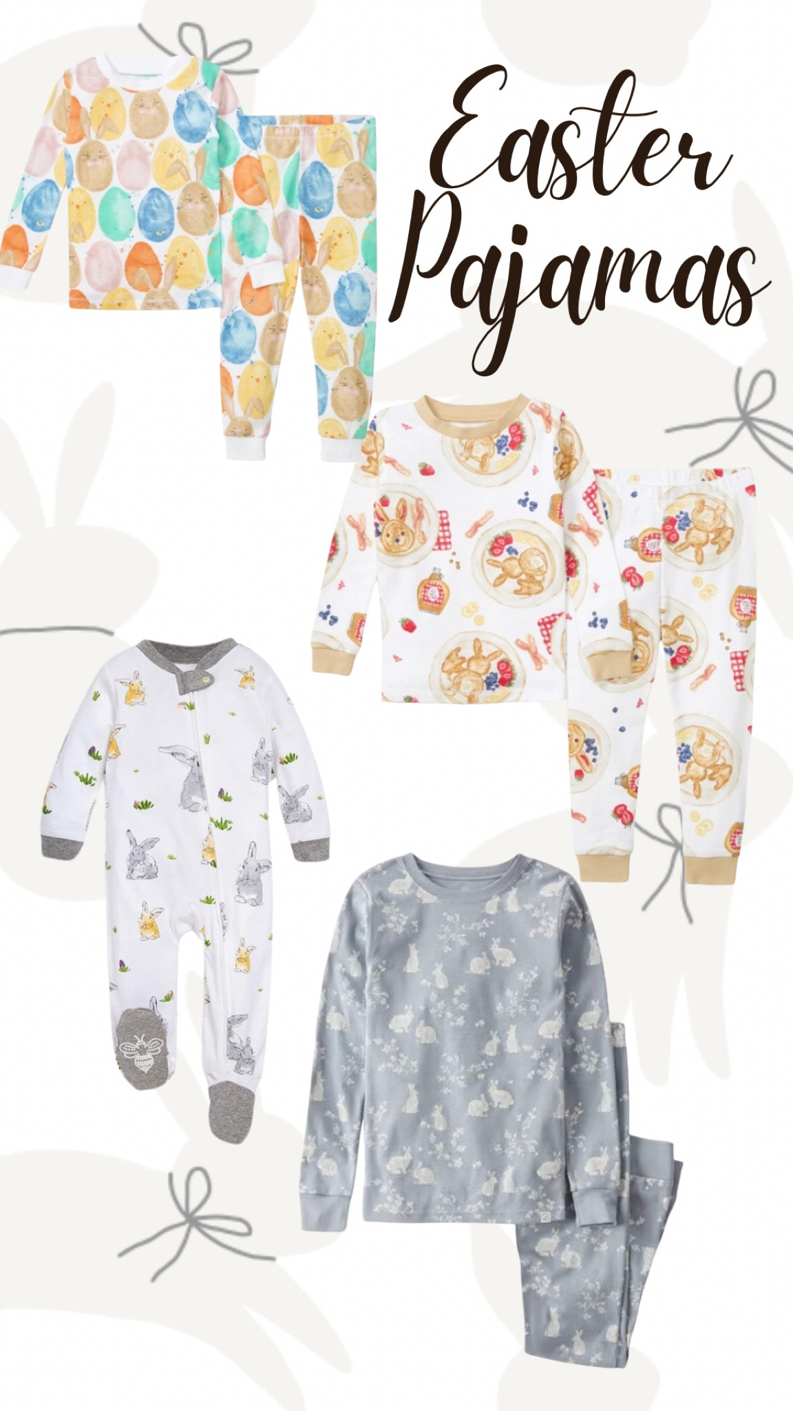 Easter Pajamas 

#LTKKids #LTKFamily #LTKBaby