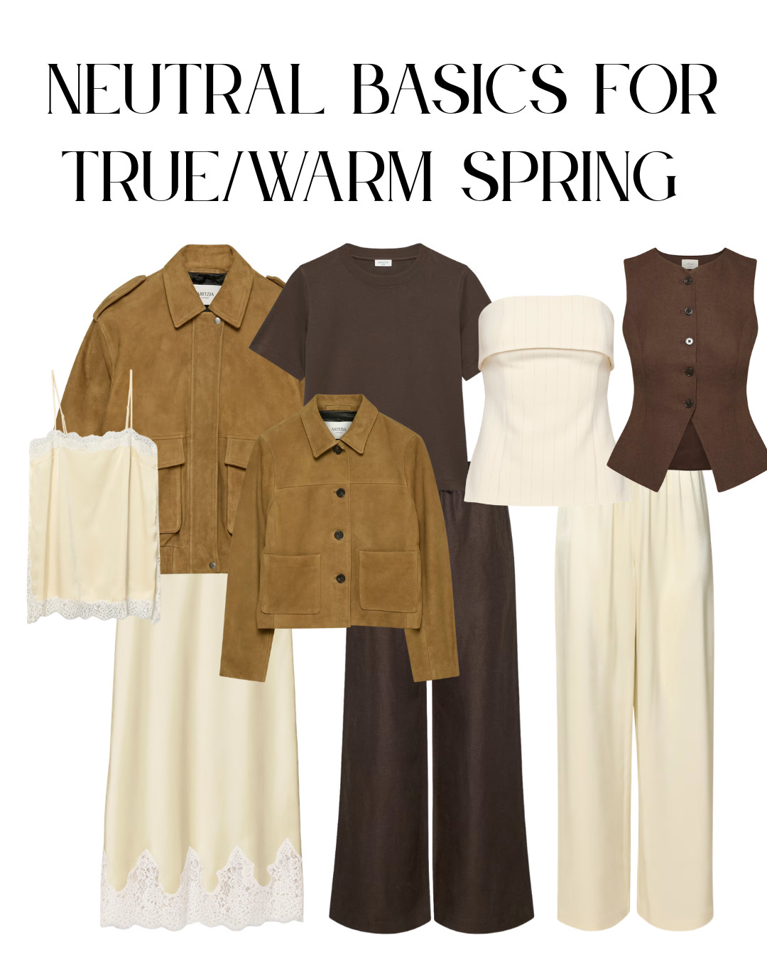 Neutral Wardrobe Essentials for the Color Palette True/Warm Spring ☀️🤎

#LTKstyletip #LTKworkwear #LTKeurope