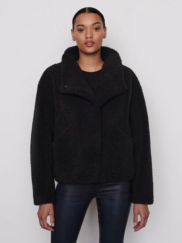 Sherpa Jacket Noir | Frame Denim