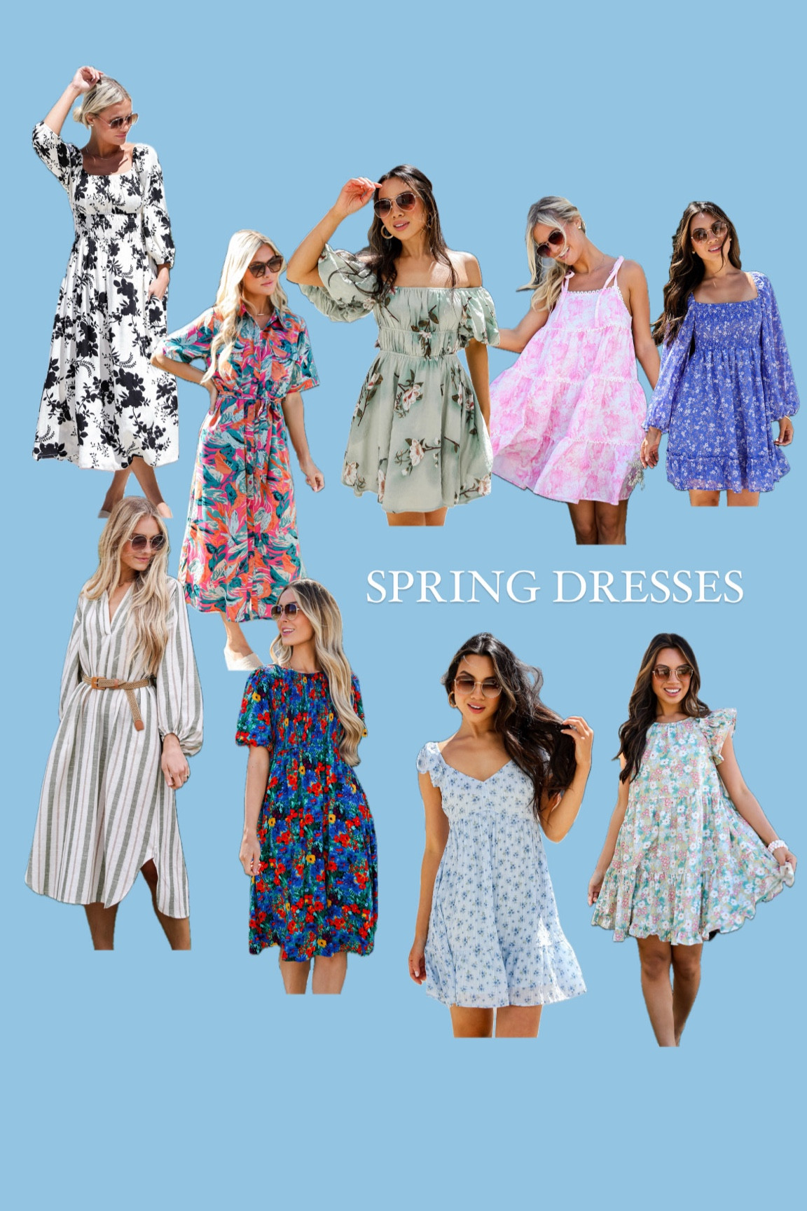 spring dresses
floral dresses
sundresses 



#LTKSeasonal #LTKstyletip #LTKmidsize