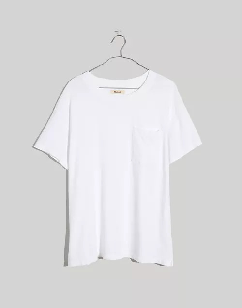 Softfade Cotton Oversized Tee | Madewell