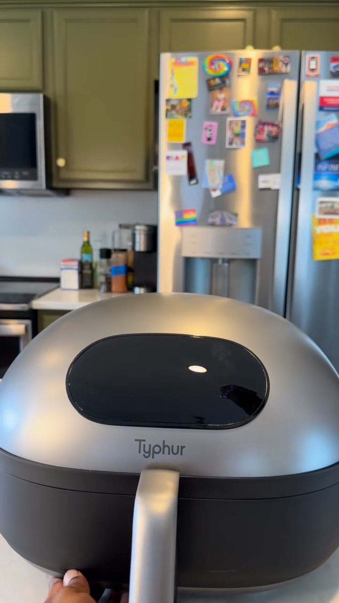 Let’s unbox my new Dome 2 Air Fryer, Extra Large Airfryer with Superior Airflow, Self-cleaning Smart Digital Fryer by @typhur_culinary 

Why Typhur:
+ Signature Airflow System with Two Heating Elements
+ Extra-large Capacity
+ 50% Less Noise
+ Self-cleaning Modes

Definitely can’t wait to make some magic happen in the kitchen! Do you have a favorite appliance to make your life easier?

Also @dapdesignz on the shirt 🙏🏾
•
•
•
#typhur #dome2 #airfryer #cooking #meals #food

#LTKSaleAlert #LTKHome #LTKGiftGuide