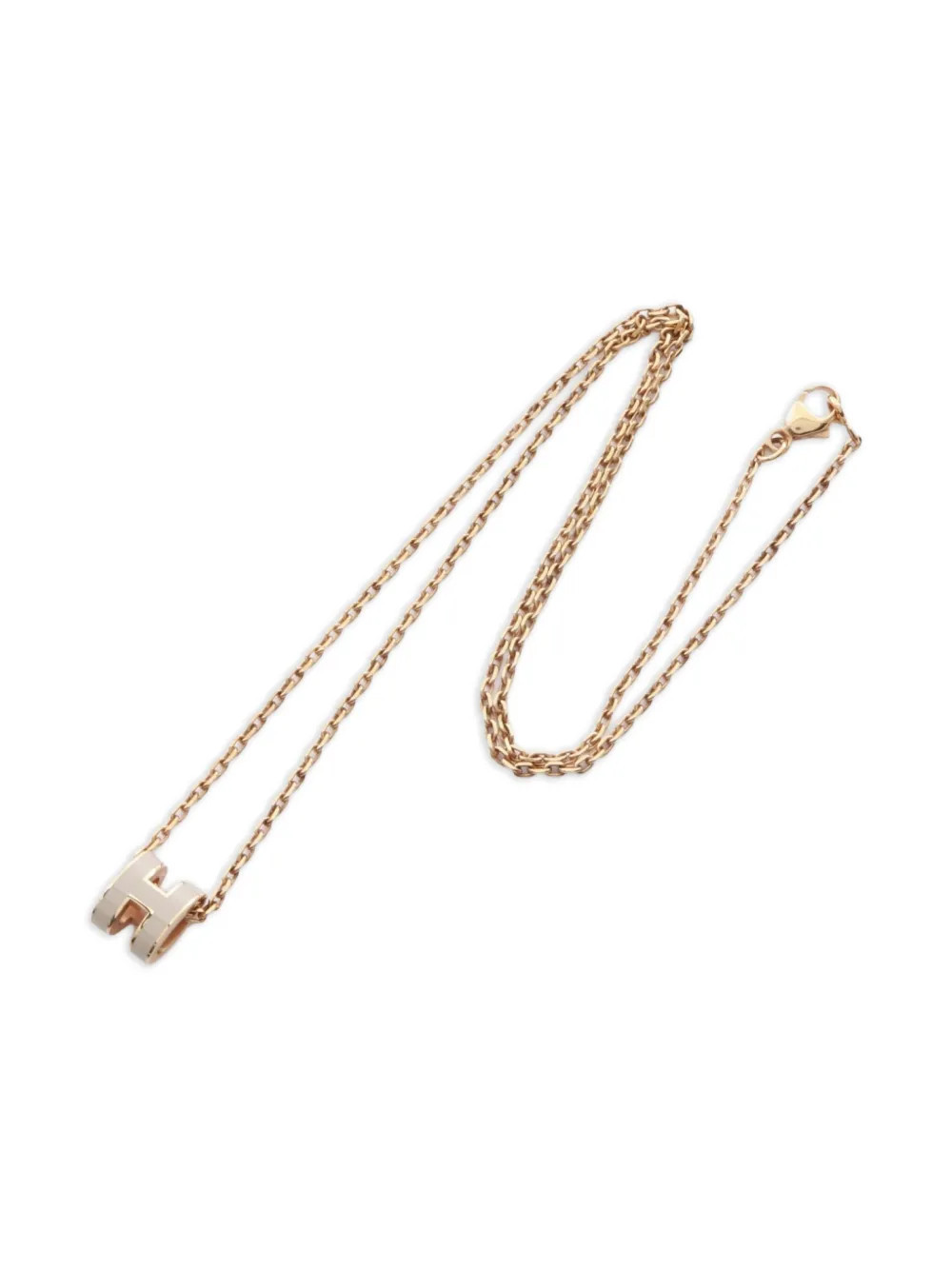 Hermès Pre-Owned 2010 mini Pop H necklace - Gold | Farfetch Global