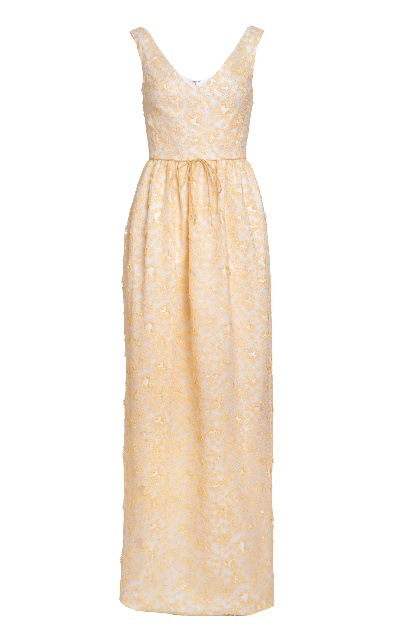 Alice Daisy-Appliqued Off-The-Shoulder Gown | Moda Operandi (Global)