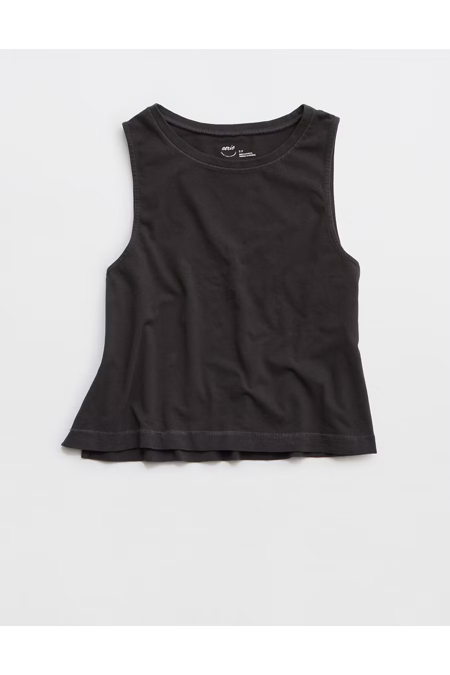 Aerie Dream Jersey Tank Top Women's Smoked Gray M | Aerie