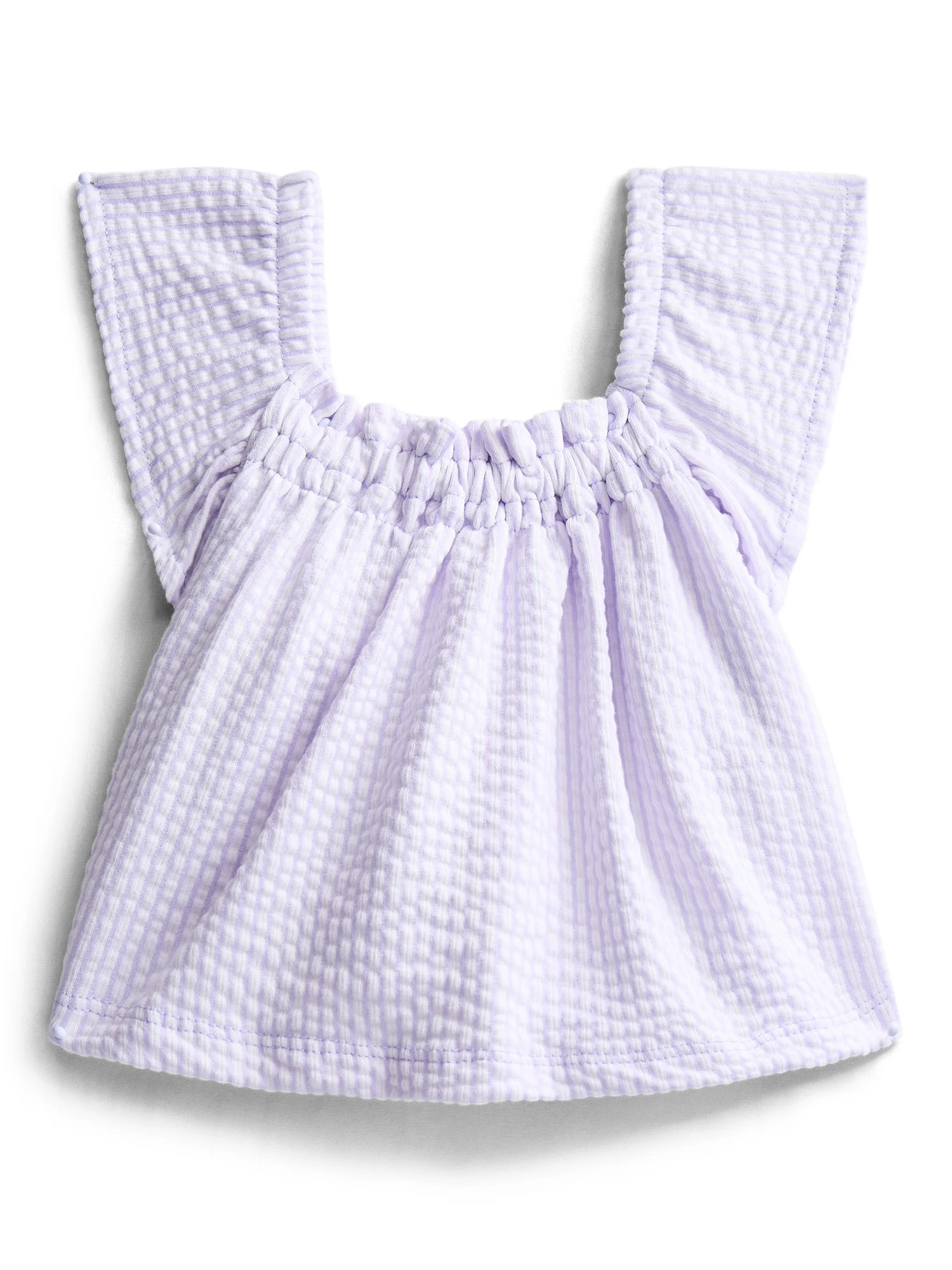 Wonder Nation Baby Girls Flutter Tank Top, Sizes 0-24 Months | Walmart (US)
