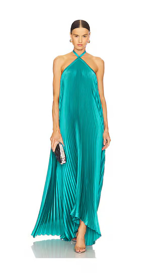 Deesse Gown in Jewel | Revolve Clothing (Global)