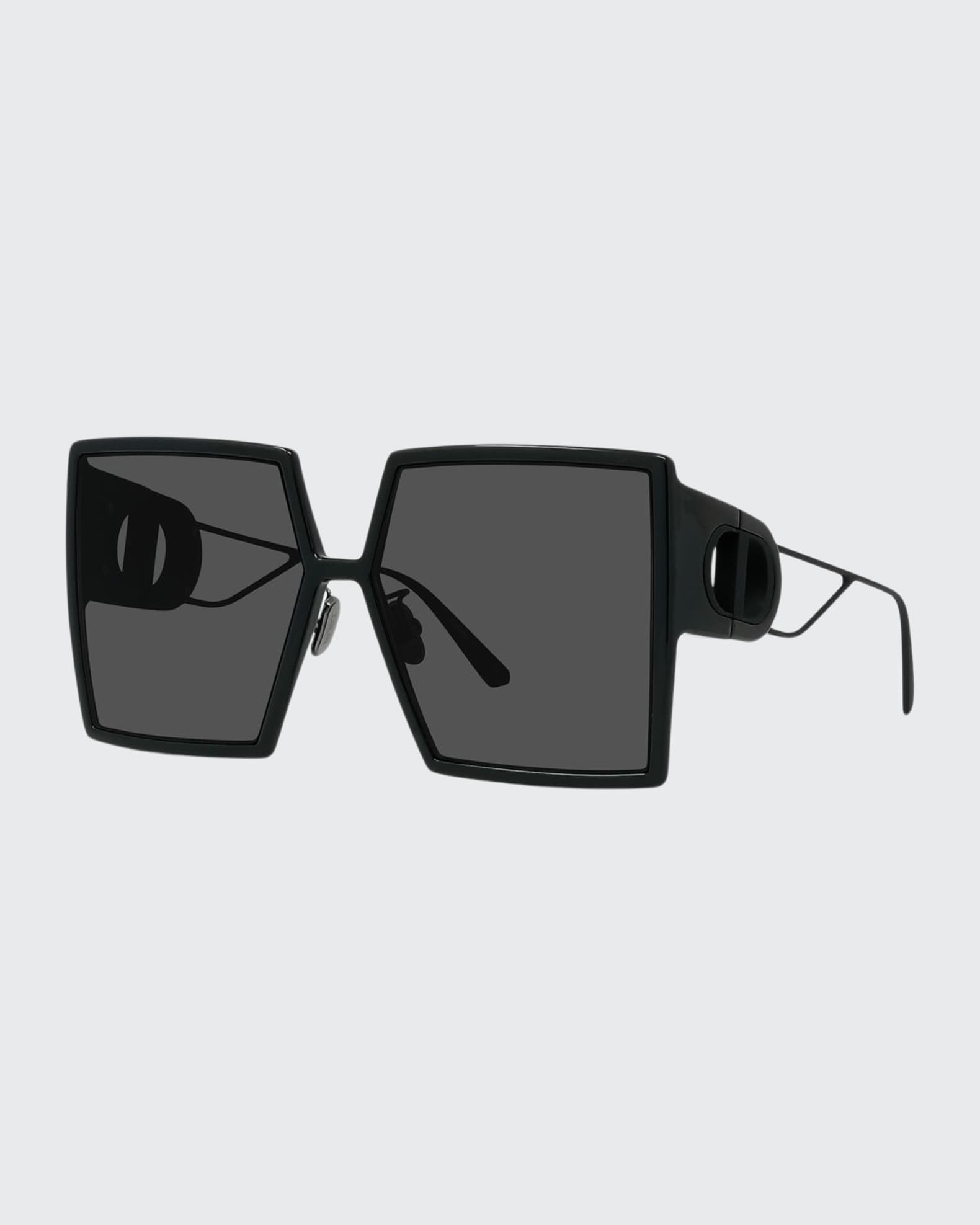 Dior Oversized Square Injection Plastic Sunglasses | Neiman Marcus