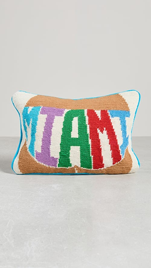 Jonathan Adler Jet Set Miami Pillow | SHOPBOP | Shopbop