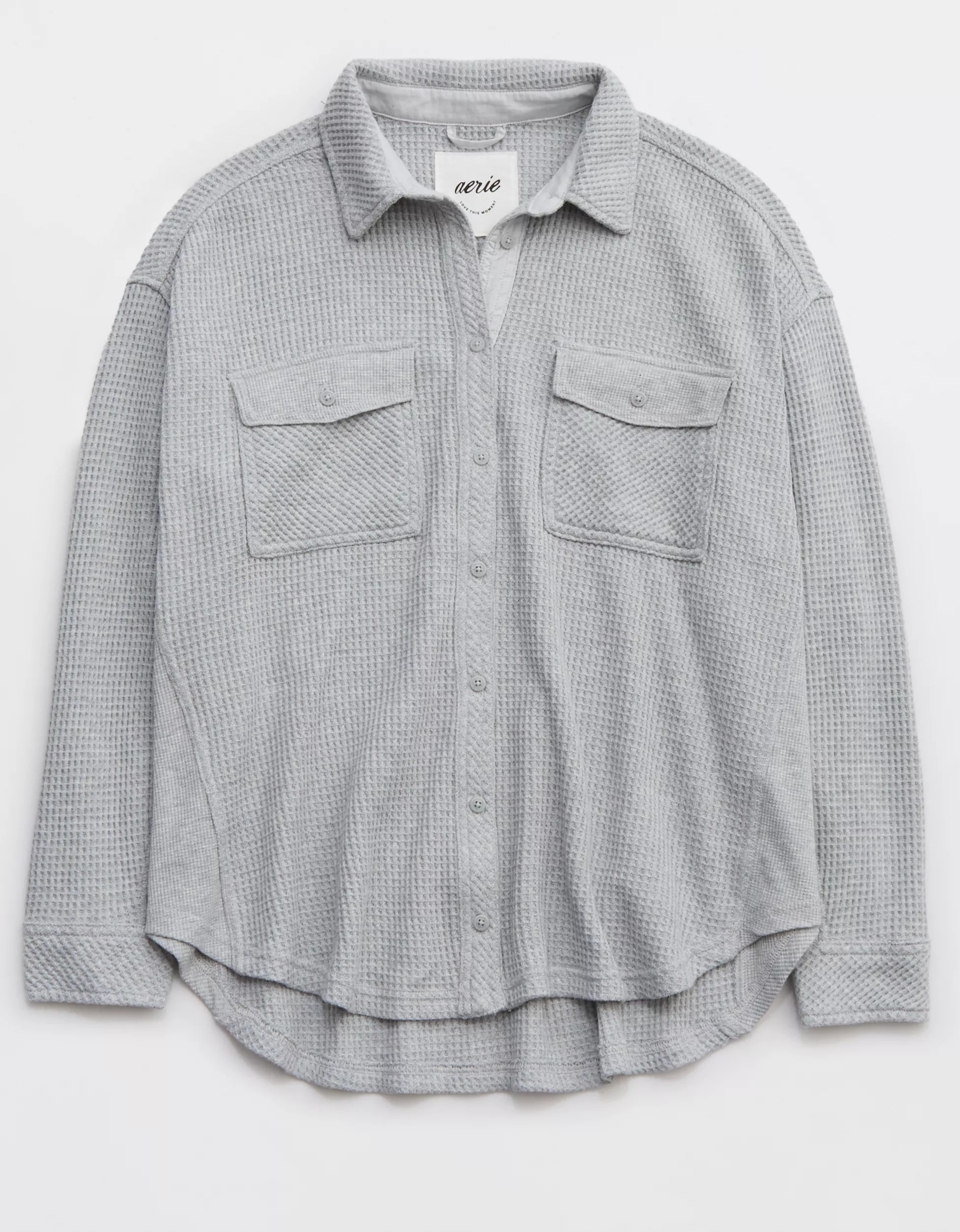 Aerie LumberJane Waffle Shirt | Aerie