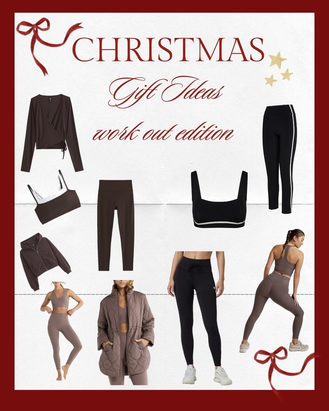 my favorite work out sets 

#LTKHoliday #LTKGiftGuide #LTKmomlife