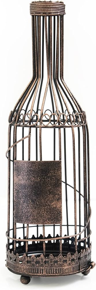 ANDALUCA Wine Bottle Cork Holder | Rustic Wire Design for Displaying & Holding Wine Corks | Blank... | Amazon (US)
