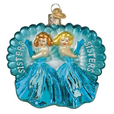 Old World Christmas Blown Glass Ornament for Christmas Tree, Sisters Sisters | eBay | eBay US