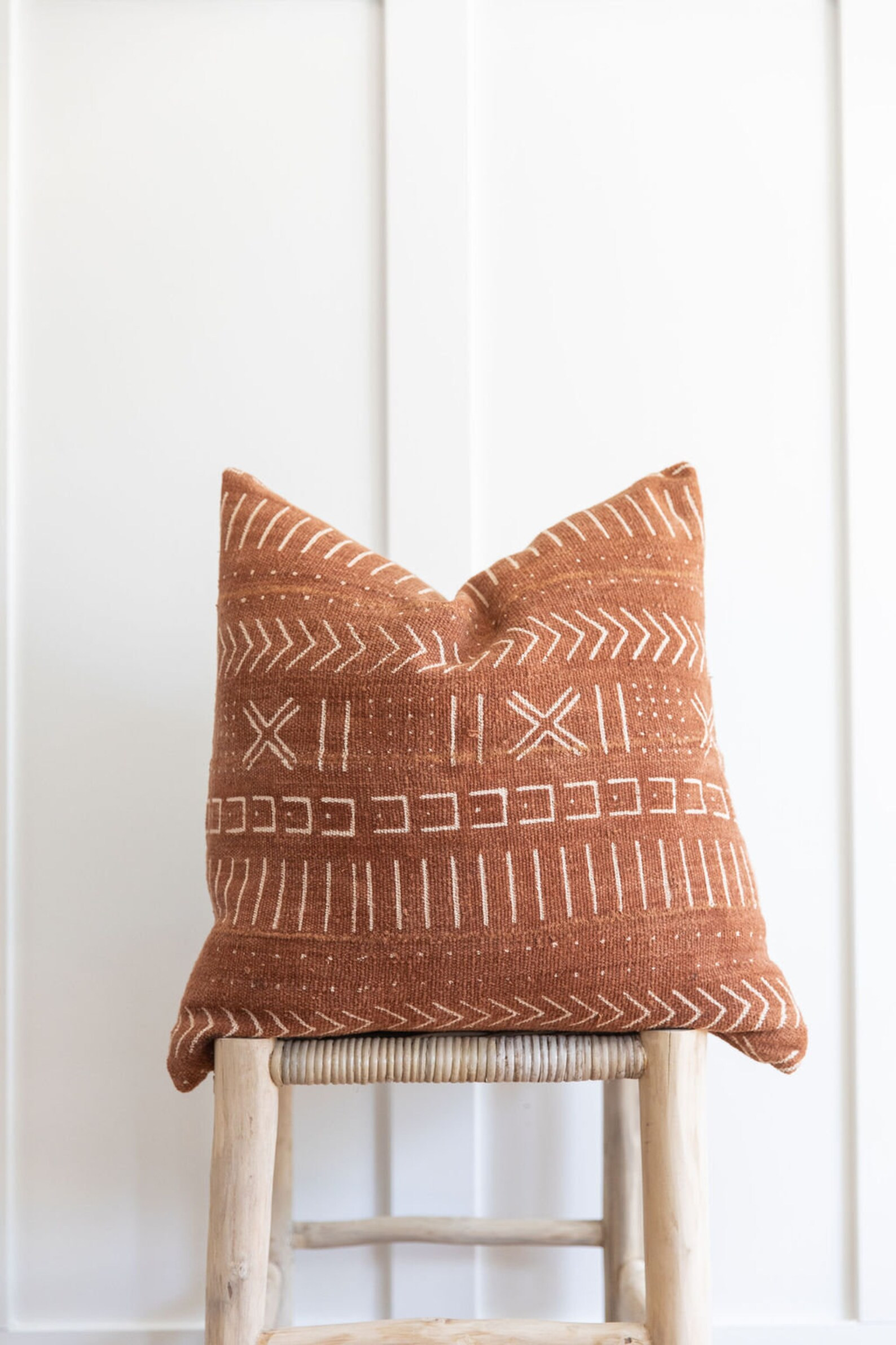 20x20 Authentic African Mudcloth Pillow Cover | Etsy (US)