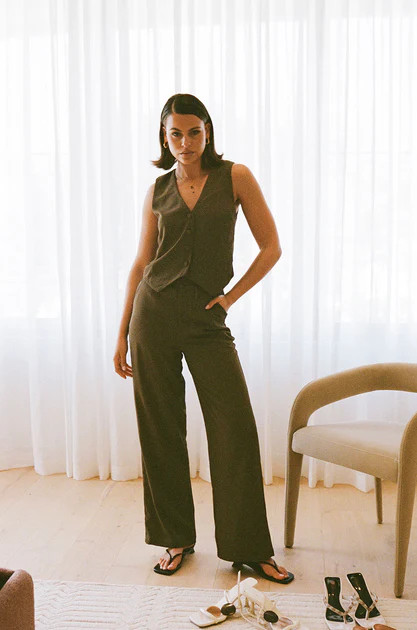 Remi Pants - Chocolate | SABO SKIRT (Global)