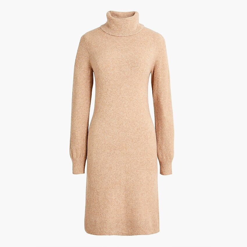 Turtleneck sweater-dress | J.Crew Factory