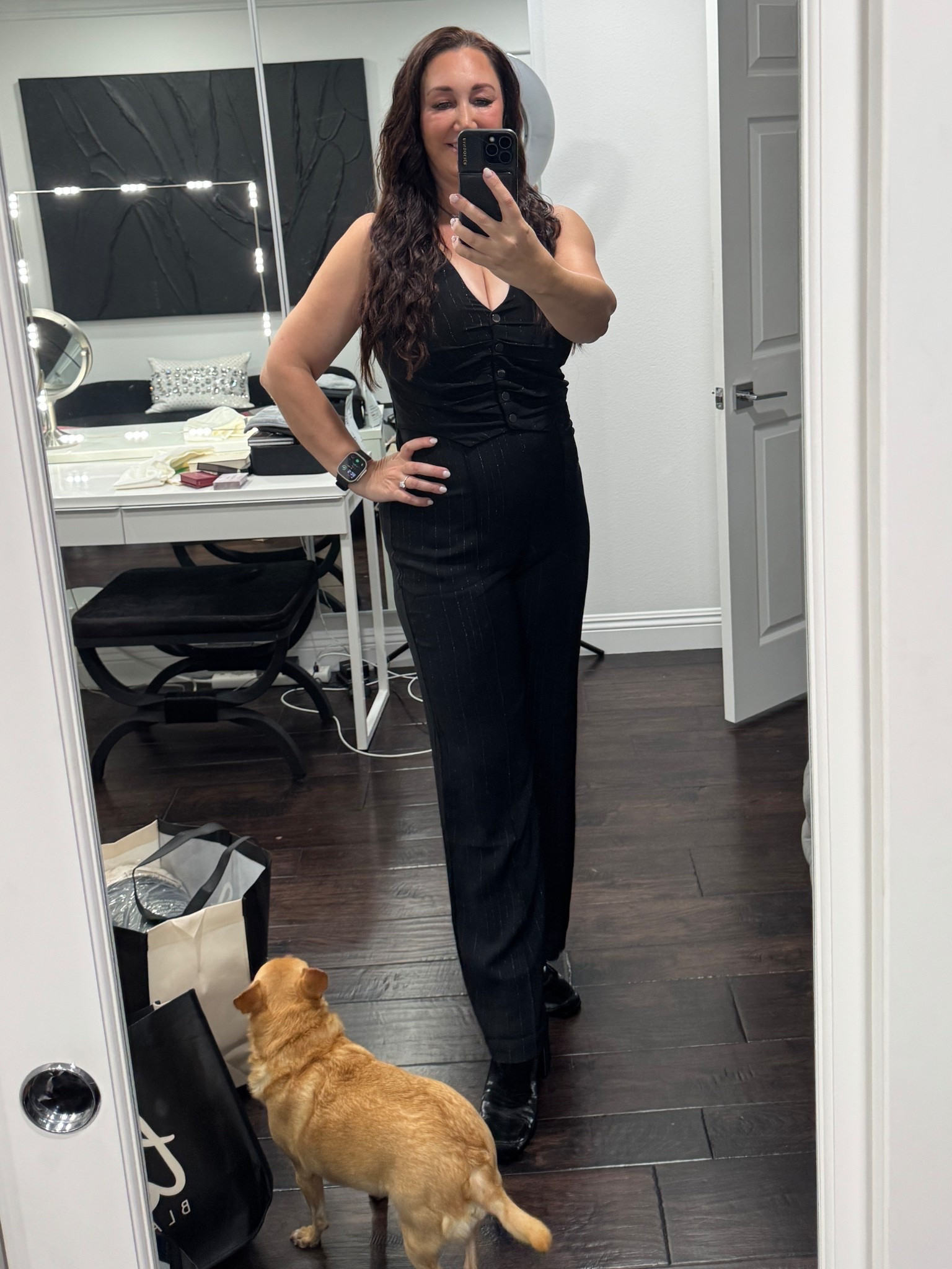 Obsessed with this jumper! Perfect for date night, a concert, the Theatre! So versatile! Very comfortable and super flattering. Sexy and edgy while still being classic and modern  

#LTKFindsUnder100 #LTKOver40 #LTKSaleAlert