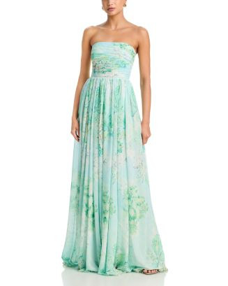 SAU LEE Camille Strapless Maxi Dress | Bloomingdale's Women | Bloomingdale's (US)