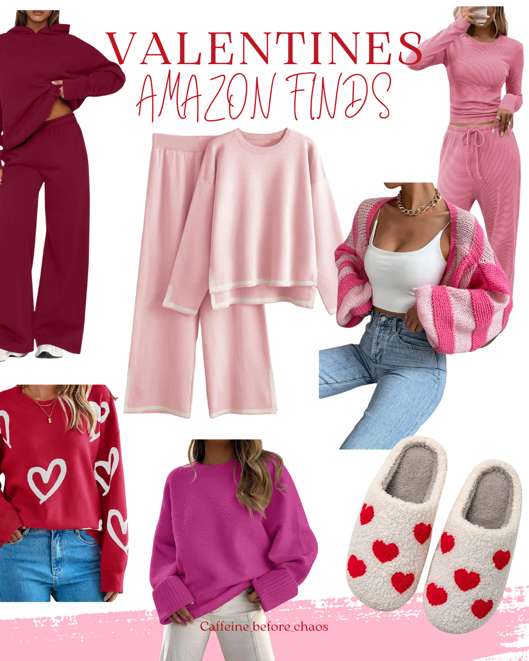 Adorable finds from Amazon to get ready for the month of LOVE! Cozy, & comfy Cute! 

 #LTKValentine #LTKdayinmylife #LTKSeasonal