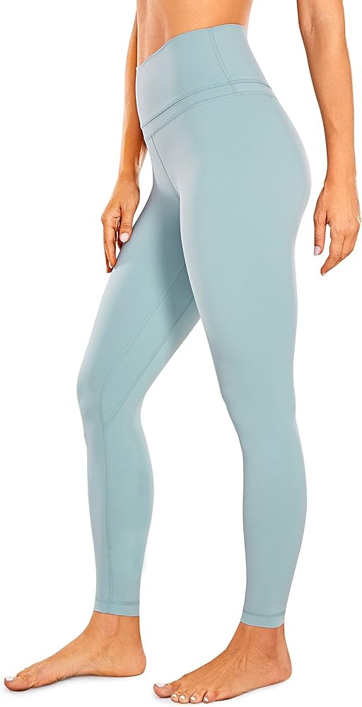 CRZ YOGA Women's Naked Feeling I Workout Leggings 28 Inches - High Waisted Full-Length Yoga Pants | Amazon (US)