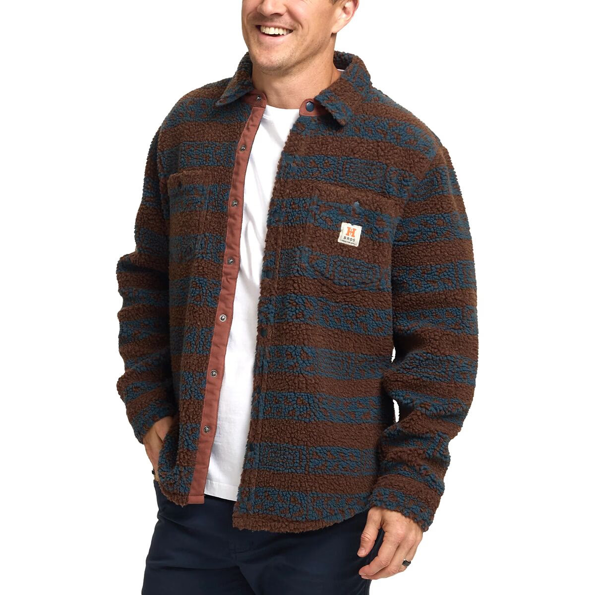 Howler Brothers Allegheny Fleece Overshirt - Men's - Clothing | Backcountry