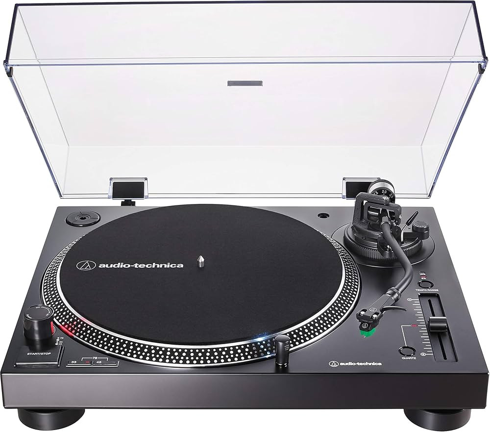 Audio-Technica AT-LP120XUSB-BK Direct-Drive Turntable (Analog & USB), Fully Manual, Hi-Fi, 3 Spee... | Amazon (US)