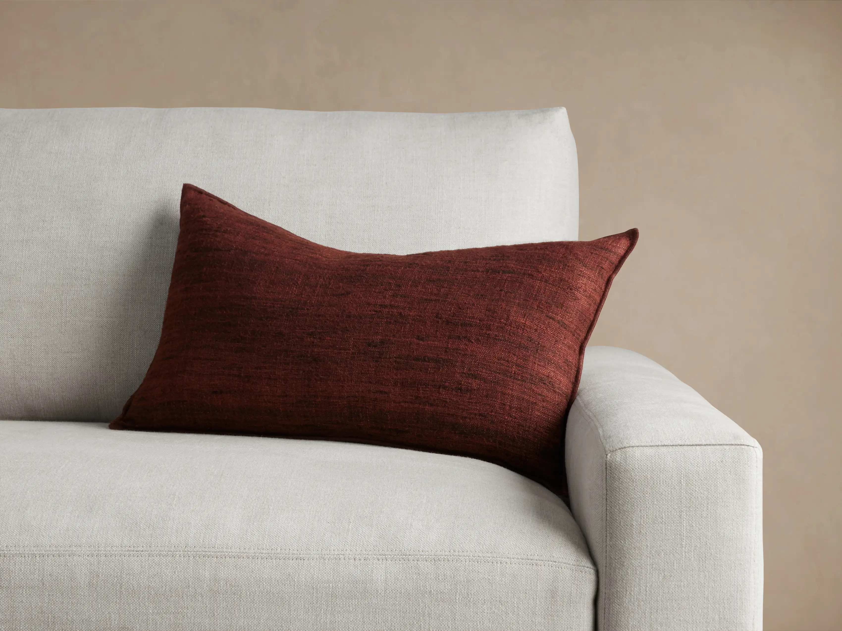 Raw Silk Pillow | Arhaus