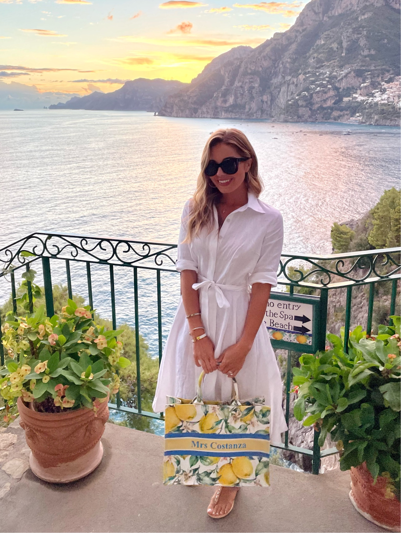 Classic white linen dress for a dreamy night in Positano🍋Bag is a few years old, linking the new version below. 

#LTKSaleAlert #LTKSummerSales #LTKStyleTip