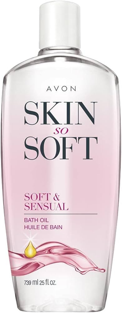AVON Skin So Soft Bath Oil for Women – 25 fl oz, Soft & Sensual Scented Moisturizer for Dry Ski... | Amazon (US)