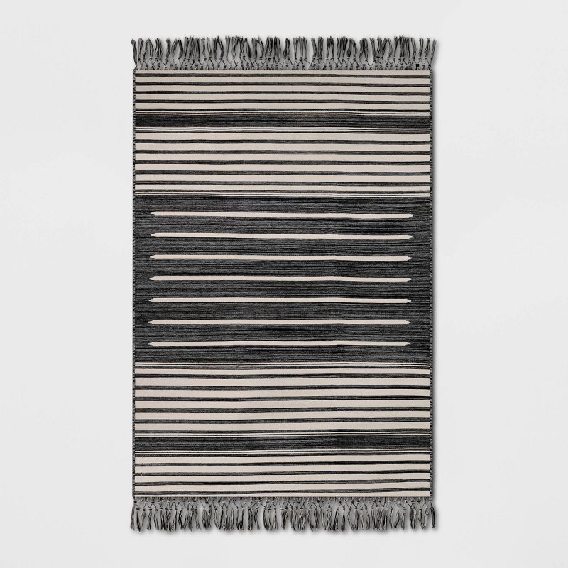 Fringed Stripe Outdoor Rug - Project 62™ | Target