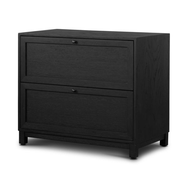 Millie Drifted Matte Black Oak Veneer Nightstand
     
  20% OFF | Scout & Nimble