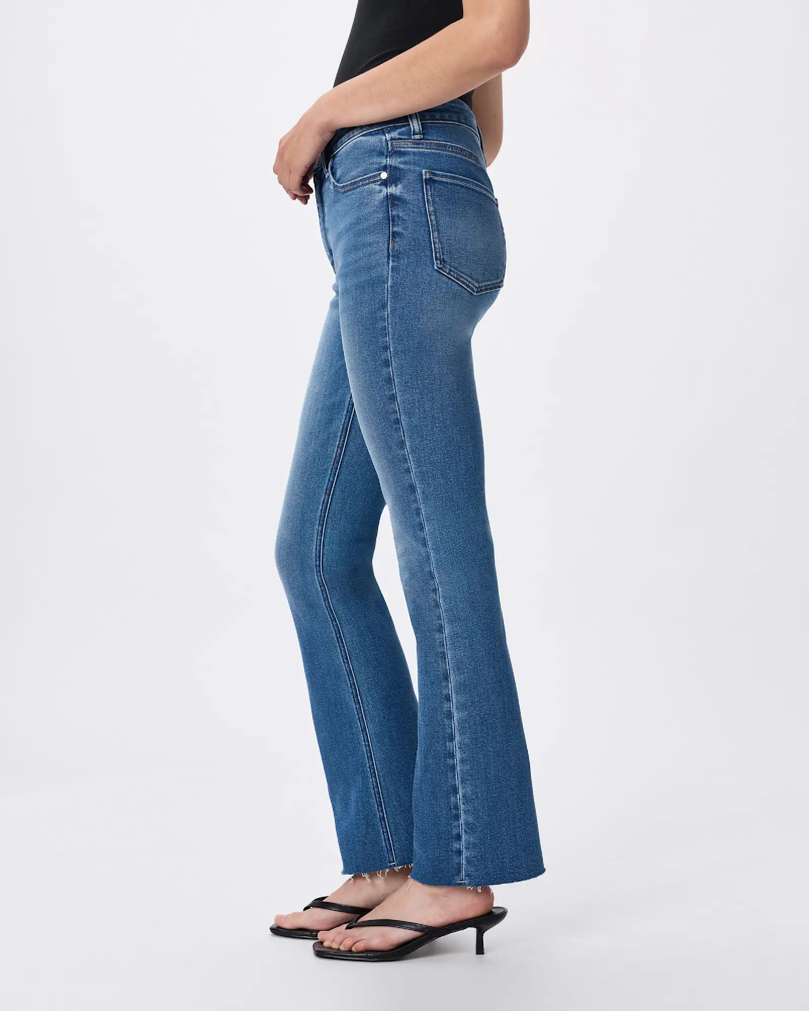 Bella Stretch Kick Flare Jeans | Quince