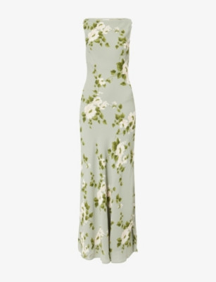 Prescott Floral-Print Georgette Maxi Dress | Selfridges