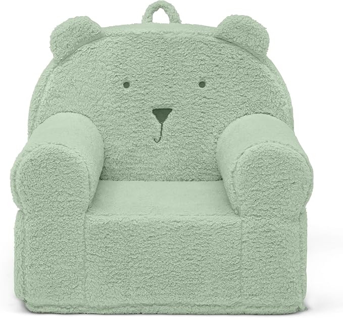 Delta Children babyGap Sherpa Bear Chair - Greenguard Gold Certified, Sage | Amazon (US)