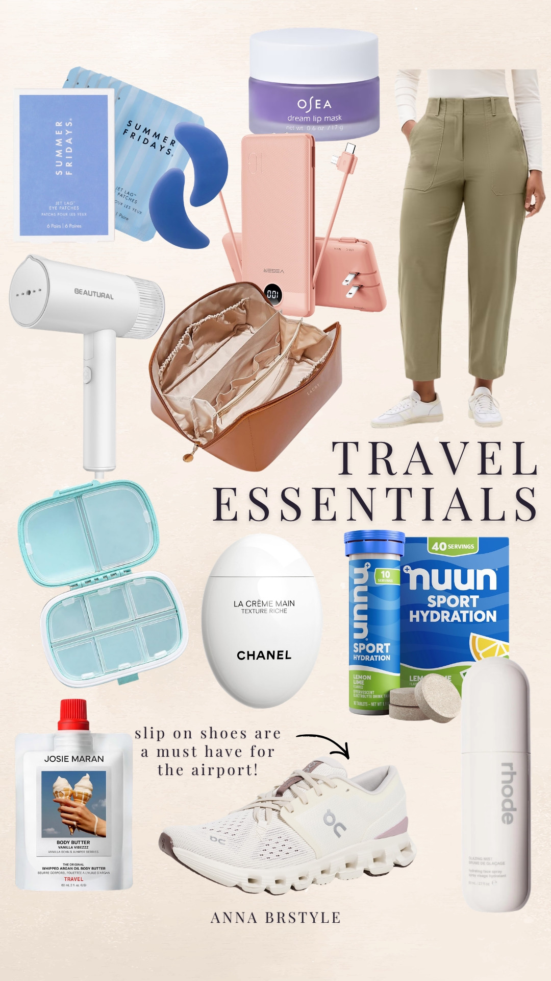 travel essentials i never skip

these are the pieces that make traveling so much easier, from comfy airport outfits to the little things that keep you organized, hydrated, and feeling put together

travel essentials, airport outfit, carry on must haves, travel style, comfy travel outfit, packing essentials, travel organization, beauty on the go, summer travel, must have items, Annabrstyle 

#LTKTravel #LTKOver40 #LTKSeasonal
