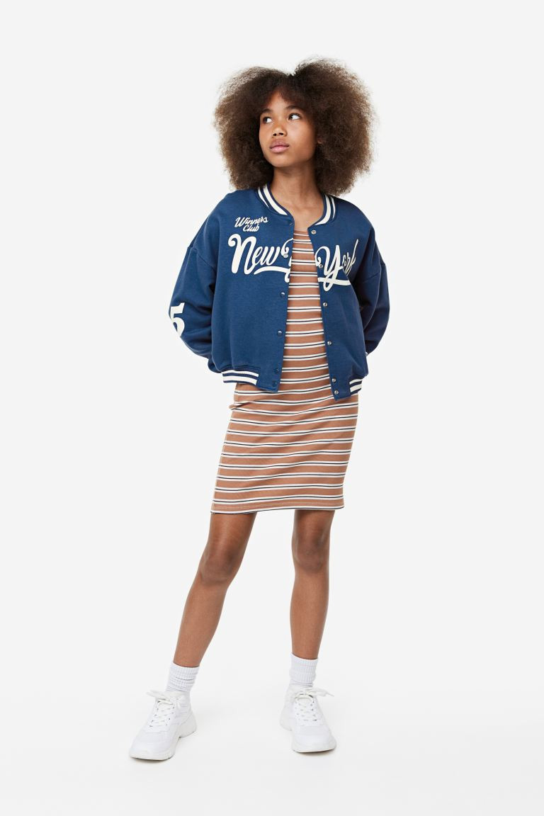 Oversized Baseball Jacket | H&M (US + CA)