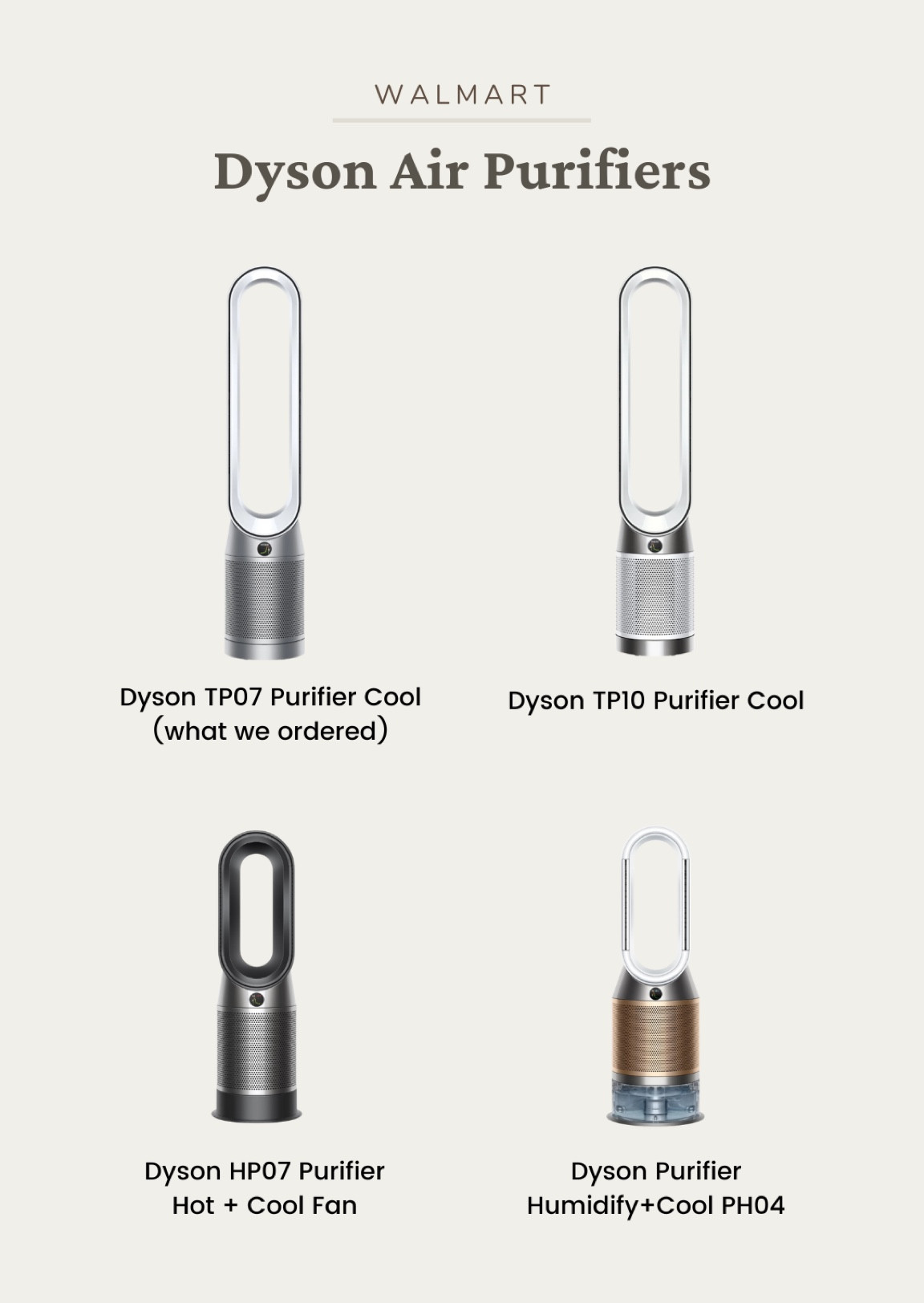 Dyson air purifier fans from @walmart. #WalmartPartner #WalmartMustHaves

#LTKHome