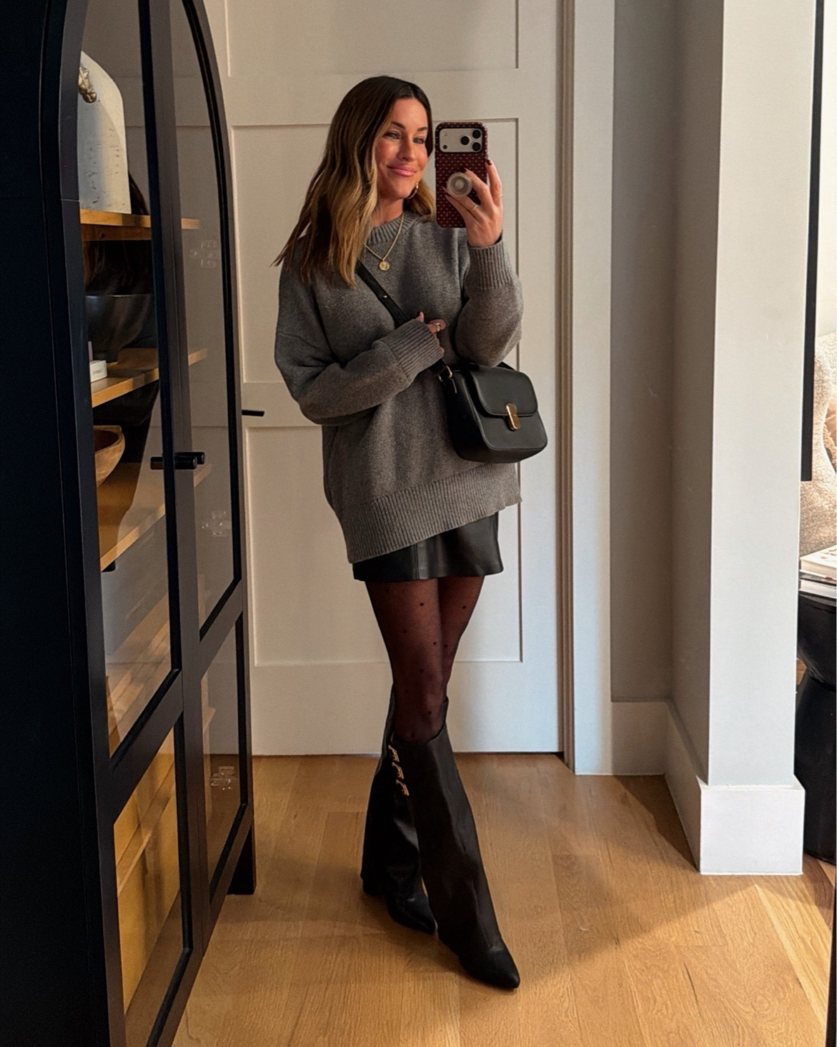 Such a great fall outfit to copy! These Target boots are so comfy!!
Small in sweater, xs in skort.

#LTKootd #LTKSeasonal #LTKWorkwear