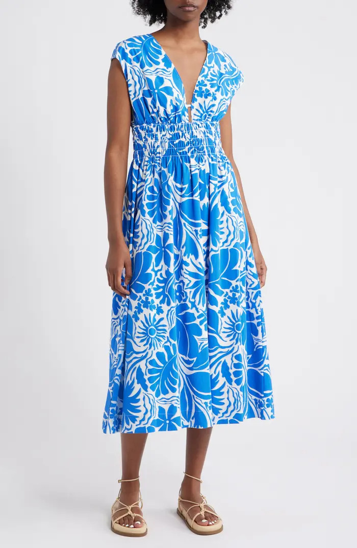Rails Roxanne Print Midi Dress | Nordstrom | Nordstrom