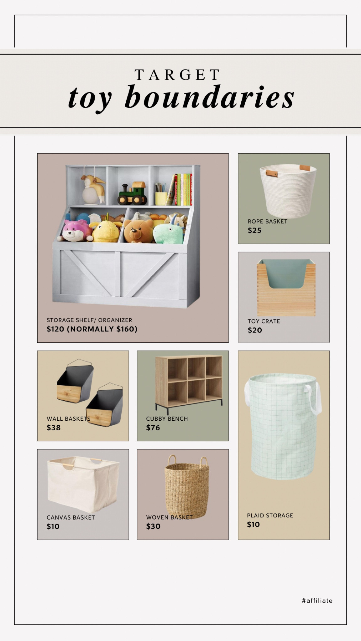 Stylish storage solutions that make cleanup a breeze. #TargetFinds #ToyOrganization 

#LTKHome