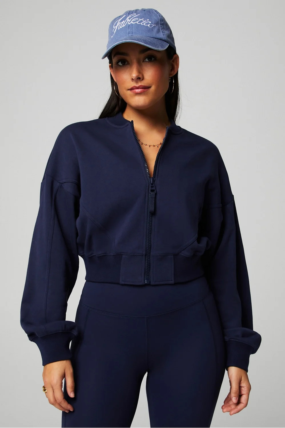 Year Round Terry Bomber | Fabletics - North America