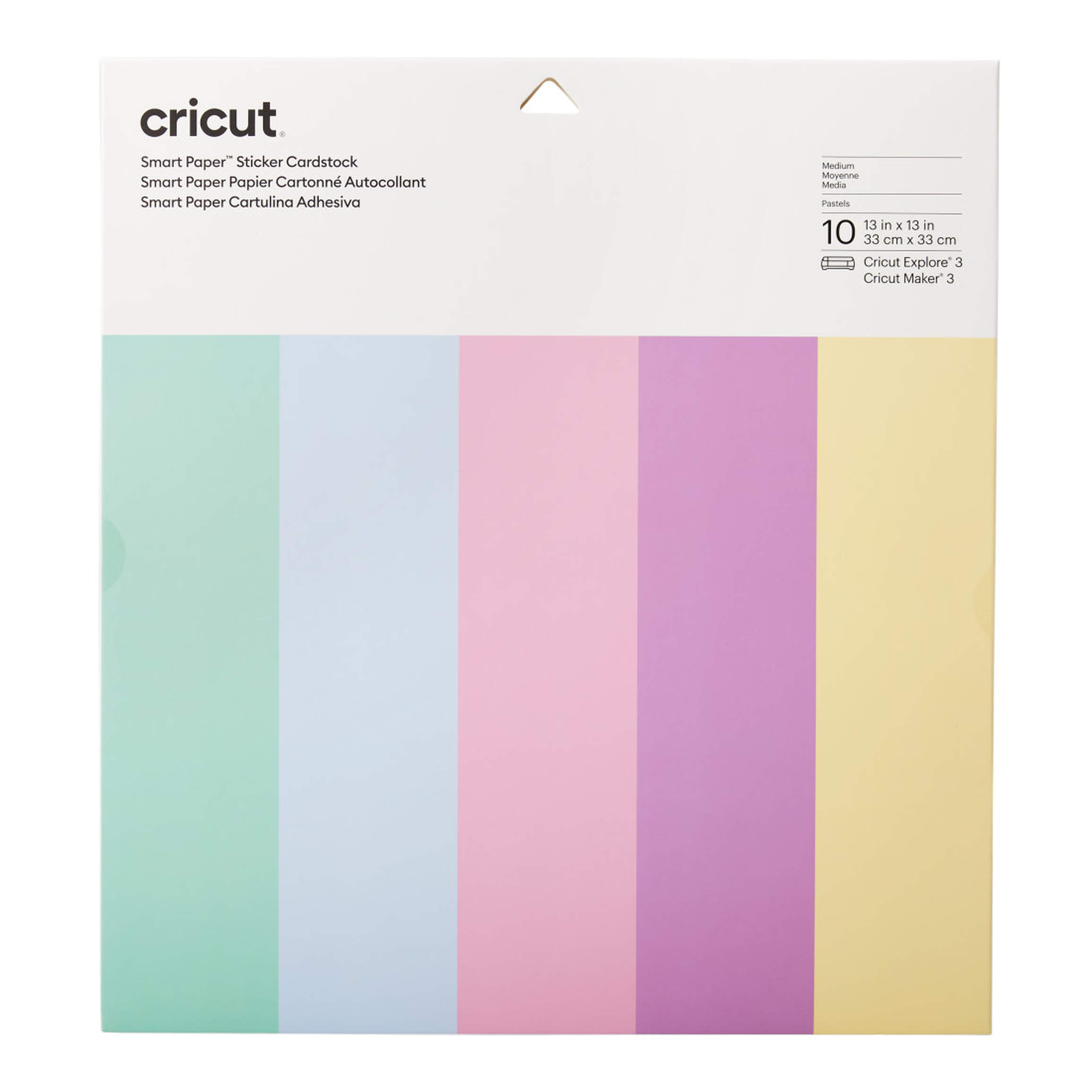 Smart Paper™ Sticker Cardstock, Pastels | Cricut