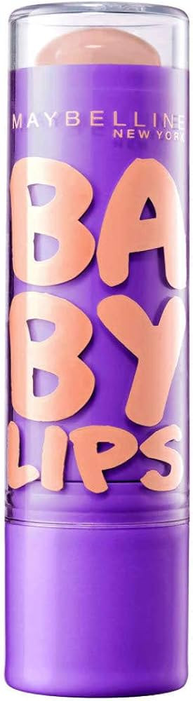 Maybelline New York Baby Lips Moisturising Lip Balm, Peach Kiss | Amazon (US)