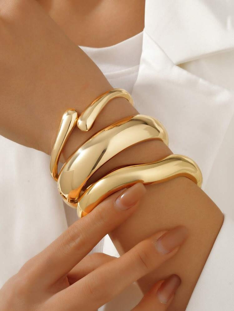 Gold Bangle Bracelet  | SHEIN