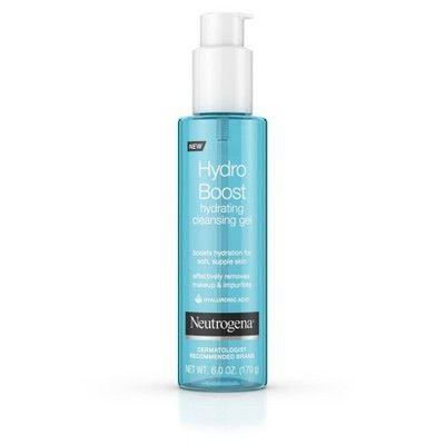 Neutrogena Hydro Boost Hydrating Hyaluronic Acid Cleansing Gel - 6oz | Target