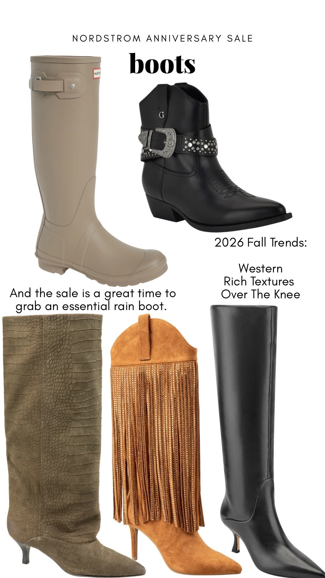 Nordstrom anniversary sale - boots finds!

#LTKootd #LTKSaleAlert