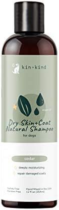Amazon.com : kin+kind Natural Dog Shampoo for Allergies and Itching- Itchy Dog Skin Relief - Repa... | Amazon (US)