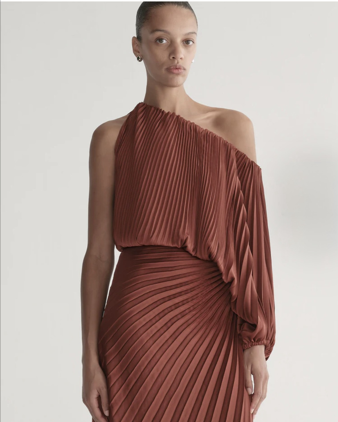 Fancy Friday: the @alc_ltd Mara Satin Pleated Asymmetric Top ($270) and Bianca Satin Pleated Maxi Skirt ($295) 

#LTKSaleAlert #LTKOver40 #LTKWedding