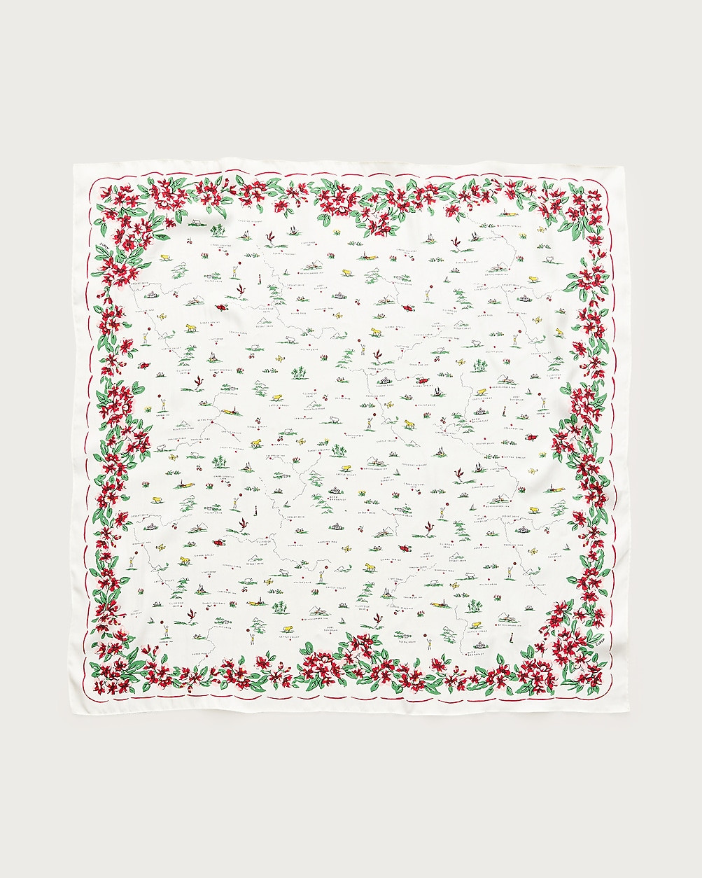 Oversized silk bandana | J. Crew US