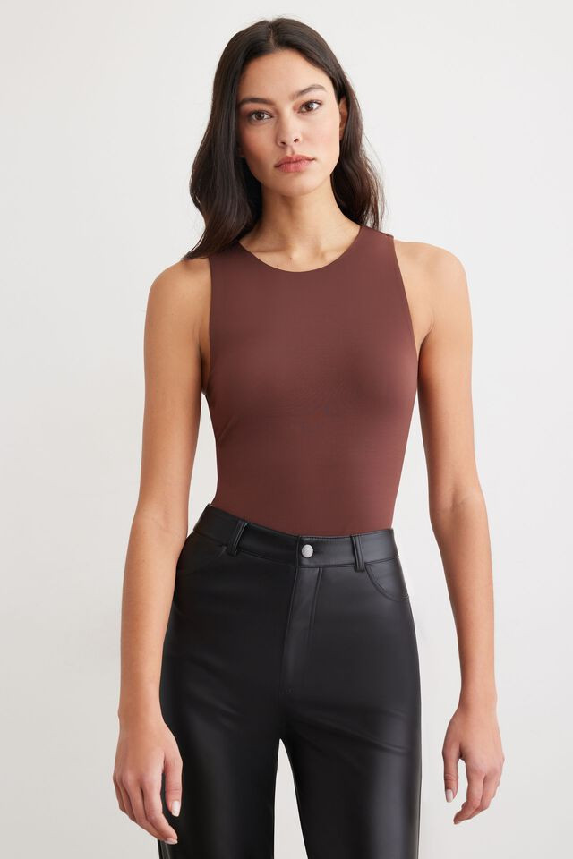 Sabina Sculpt Muscle Bodysuit | Dynamite Clothing